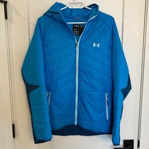 Under Armour Vibrant Blue Hooded Storm Jacket